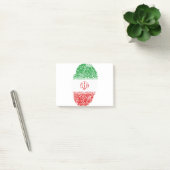 Iran Vlag Vingerprint Land Pride Identiteit Post-it® Notes (Kantoor)