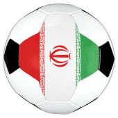 Iran vlag voetbal (Gedraaid)