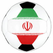 Iran vlag voetbal (Voorkant)