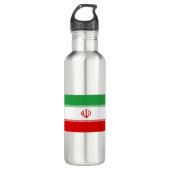 Iran vlag waterfles  (Voorkant)