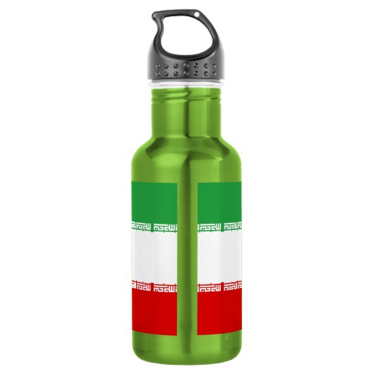 Iran vlag waterfles  (Achterkant)