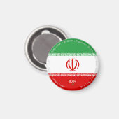 Iran Vlagmagneet Magneet (Voorkant / Achterkant)