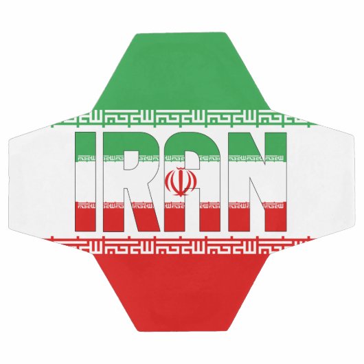 Iran vlagpatriottisch Voetbal (Enkel)