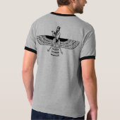 IRAN ZAMIN & Farvahar T-shirt (Achterkant)