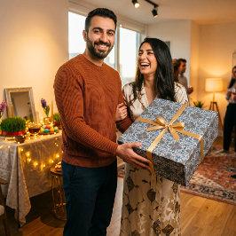 Iranian Nieuwjaarsfeest Geschenken voor Nowruz-eve Cadeaupapier