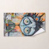 Iranovaanse inktpot bad handdoek (Handdoek)