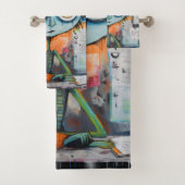 Iranovan Inkwell Bad Handdoek (Insitu)