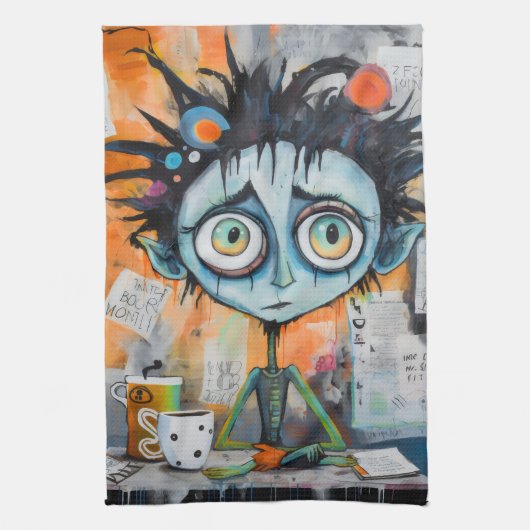 Iranovan Inkwell Theedoek (Verticaal)