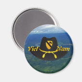 iraq 1e cavalerie vietnam air cav patch Magnet vet (Voorkant / Achterkant)