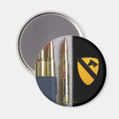 iraq 1e cavalerie vietnam air cav patch Magnet vet (Voorkant / Achterkant)