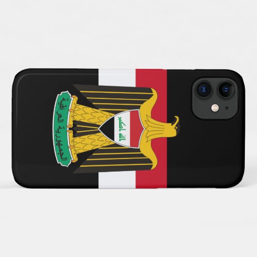 iraq embleem Case-Mate iPhone case (Achterkant (horizontaal))
