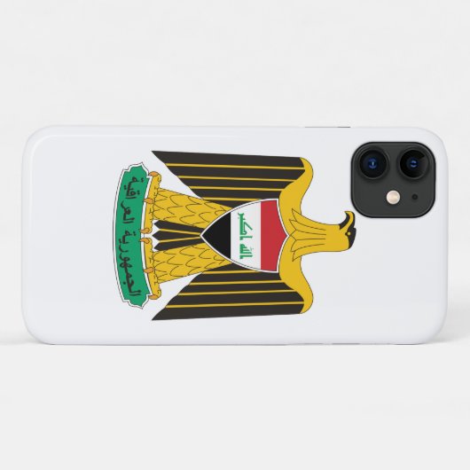 iraq embleem Case-Mate iPhone case (Achterkant (horizontaal))