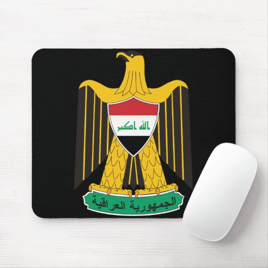 iraq embleem muismat (Met muis)