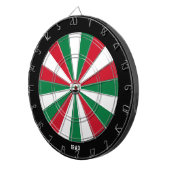 Iraq Flag Patriot's Bullseye Dartbord (Voorkant Rechts)