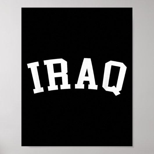 Iraq  poster (Voorkant)