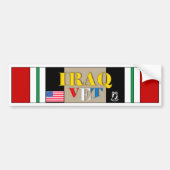 IRAQ VET BUMPERSTICKER (Voorkant)