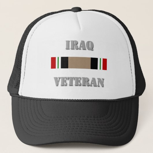IRAQ VETERAN TRUCKER PET (Voorkant)