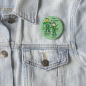 IRAQ VETS VOOR OBAMA RONDE BUTTON 5,7 CM (In situ)