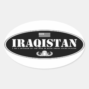 Iraqistan EOD Ovale Sticker