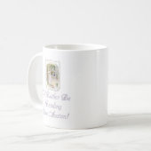 IRBR Jane Austen. Klassieke witte Mok, 2 maten Koffiemok (Voorkant links)