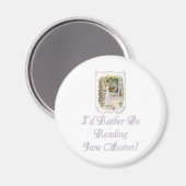 IRBR Jane Austen! Magneten, 2 vormen, 4 maten Magneet (Voorkant / Achterkant)