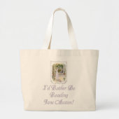 IRBR Jane Austen. Natural Jumbo Tas (Voorkant)
