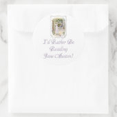 IRBR Jane Austen. Ronde tickers, 2 maten Sticker (Tas)