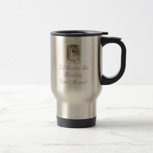 IRBR Jane Austen. Travel mug, 2 kleuren Reisbeker (Rechts)