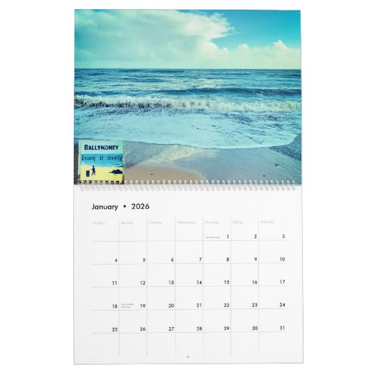 Ireland 2026 Calendar Kalender (Jan 2026)