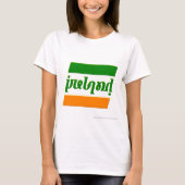 "Ireland" Ambigram T-shirt (Voorkant)