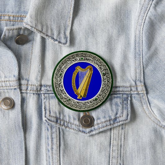 Ireland Arms Ronde Button 7,6 Cm (In situ)