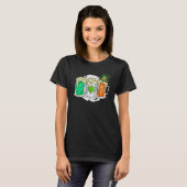 Ireland beer Irish St Patrick's Day T-shirt (Voorkant volledig)