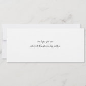 Ireland Boarding Pass Wedding Save the Date (Achterkant)