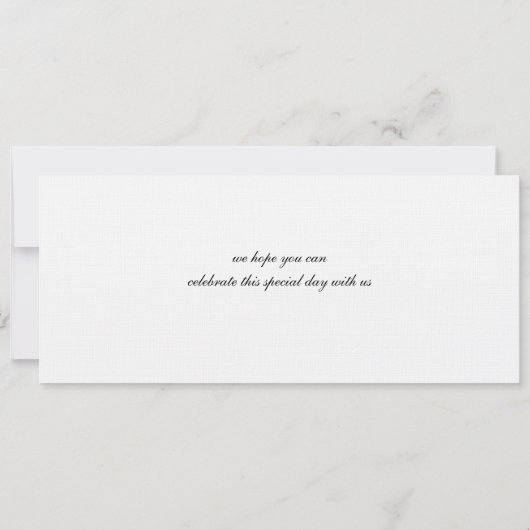 Ireland Boarding Pass Wedding Save the Date (Achterkant)