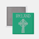 Ireland Celtic Cross Magnet (Voorkant / Achterkant)