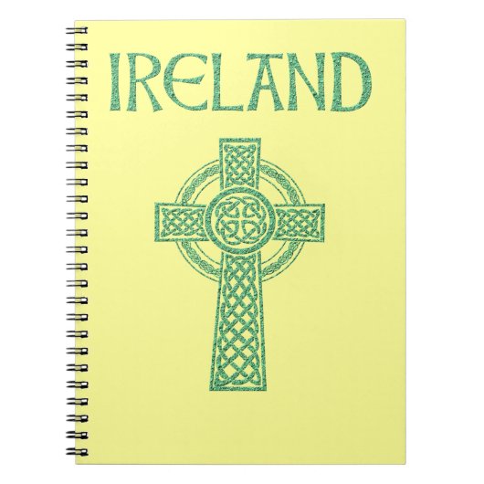 Ireland Celtic Cross Notitieboek (Voorkant)
