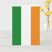 Ireland Colors Pride Great Card Kaart (Gele Bloem)