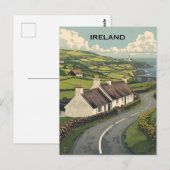 Ireland Cottage Briefkaart (Voorkant / Achterkant)