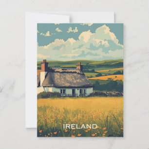Ireland Cottage Briefkaart