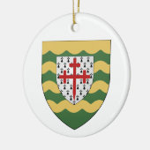 Ireland County Donegal Ceramic Kerstversiering Keramisch Ornament (Links)