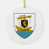 Ireland County Galway kerstversiering Keramisch Ornament (Voorkant)