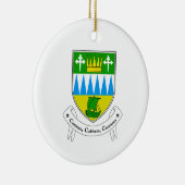 Ireland County Kerry Ceramic Kerstversiering Keramisch Ornament (Rechts)