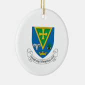 Ireland County Roscommon Kerstsierent Keramisch Ornament (Rechts)