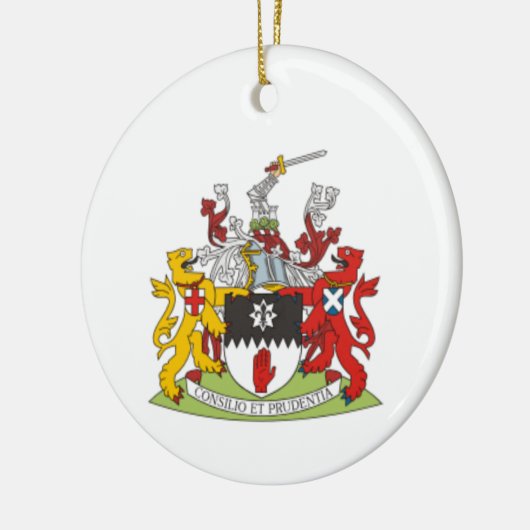 Ireland County Tyrone Kerstversiering Keramisch Ornament (Links)