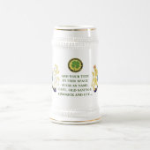 IRELAND CREST gepersonaliseerd Bierpul (Center)