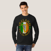 IRELAND Erin Go Bragh! Irish Harp T-shirt (Voorkant volledig)