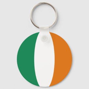 Ireland Fisheye Flag Sleutelhanger