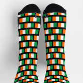 Ireland Flag Athletic Crew Socks Sokken (Top)
