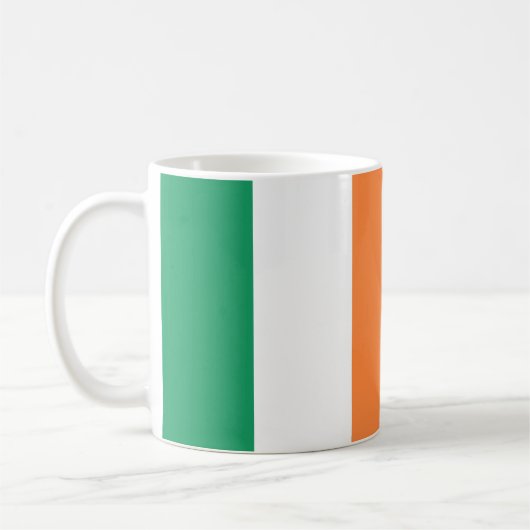 Ireland Flag Ceramic Mok (Links)
