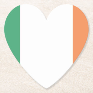Ireland Flag Emblem Kartonnen Onderzetters